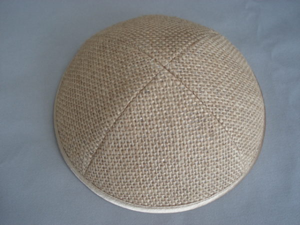 Burlap Kippot BLP-010