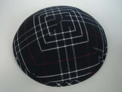 Plaid Cotton Kippot PLD-017