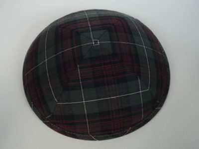 Plaid Cotton Kippot PLD-019