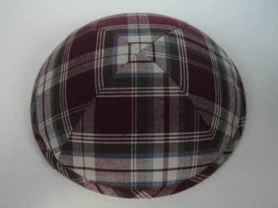 Plaid Cotton Kippot PLD-021