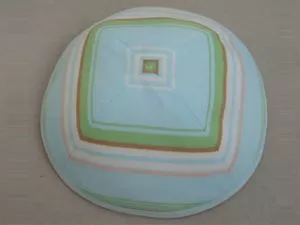 Stripes Cotton Kippot STP-005