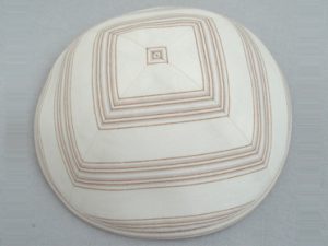 Stripes Cotton Kippot STP-006