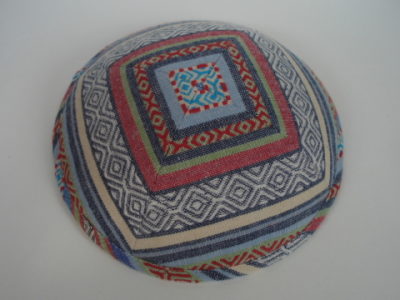 Stripes Cotton Kippot STP-054