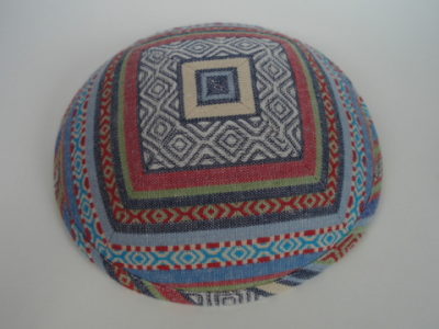 Stripes Cotton Kippot STP-055