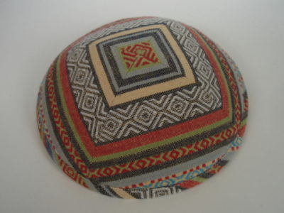 Stripes Cotton Kippot STP-062