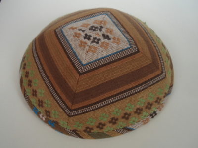 Stripes Cotton Kippot STP-064