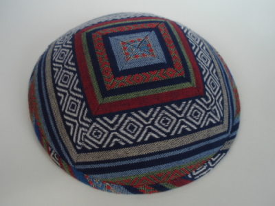 Stripes Cotton Kippot STP-069