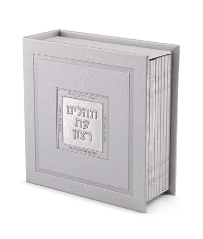 Divided Tehilim Faux Leather Stand